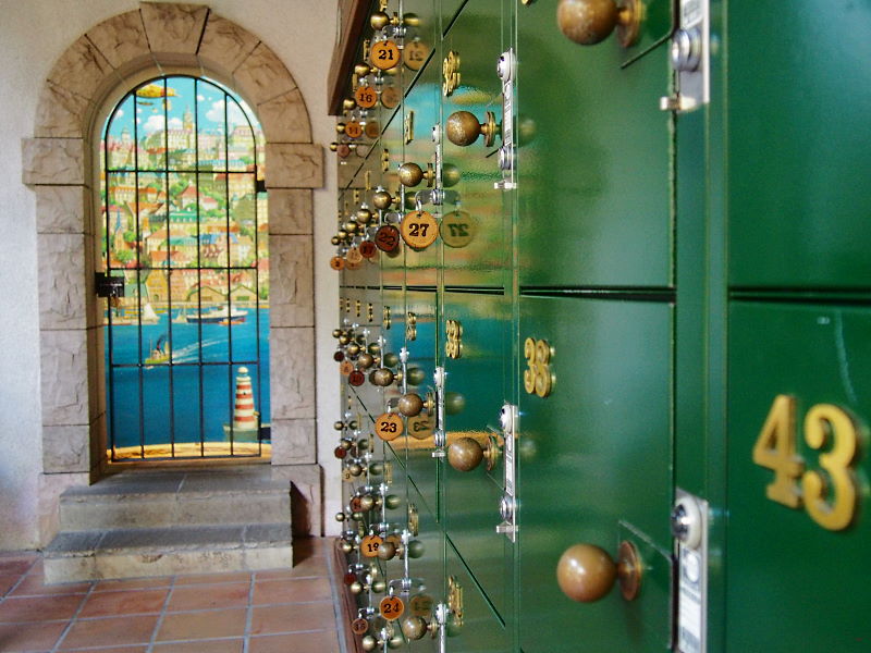 Detalhes das janelas do Ghibli Museum