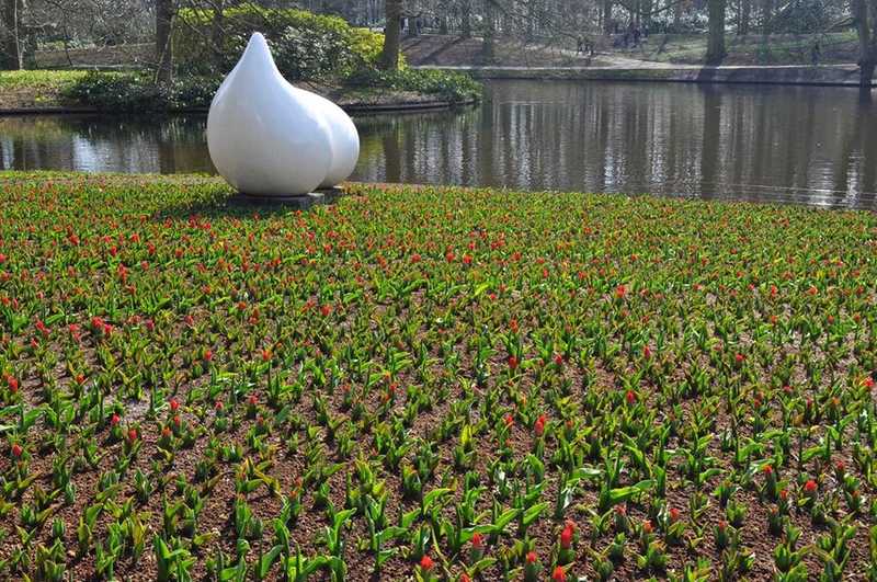 Keukenhof, na Holanda, Lisse - O parque sem flores