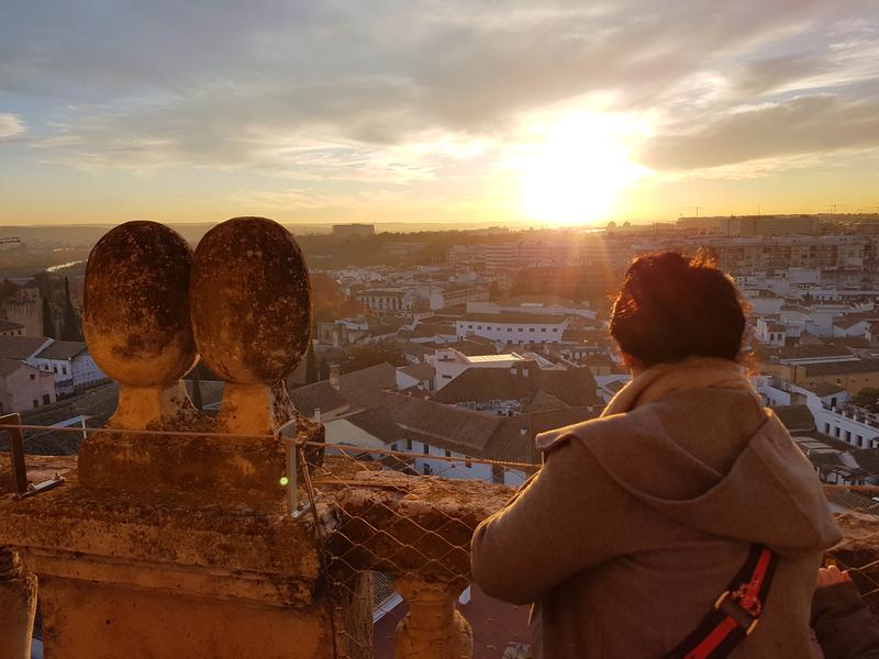 What to do in Córdoba, Spain in 1 or 2 days trip - Sunset at the tower of the Mosque-Cathedral