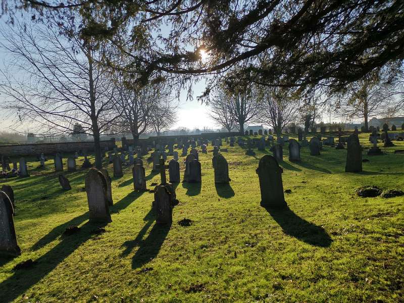 A cidade de Kingham na Região de Cotswolds na Inglaterra