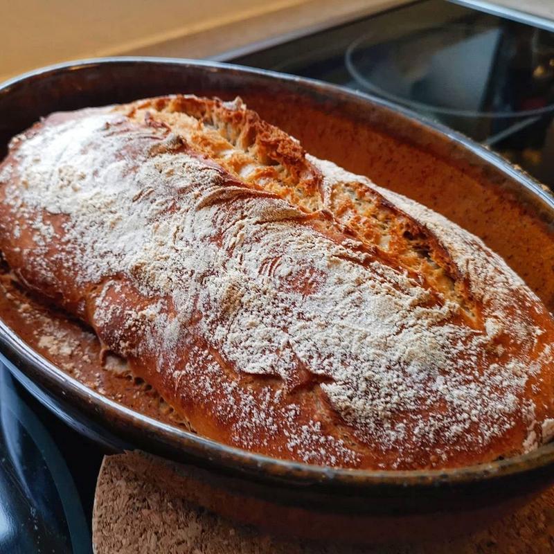 Pão de fermentação lenta