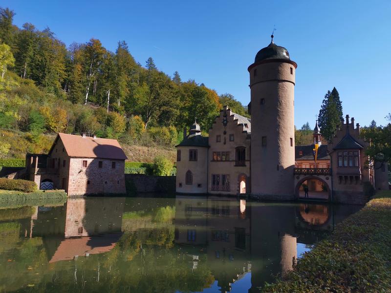 Castelo de Mespelbrunn na Alemanha