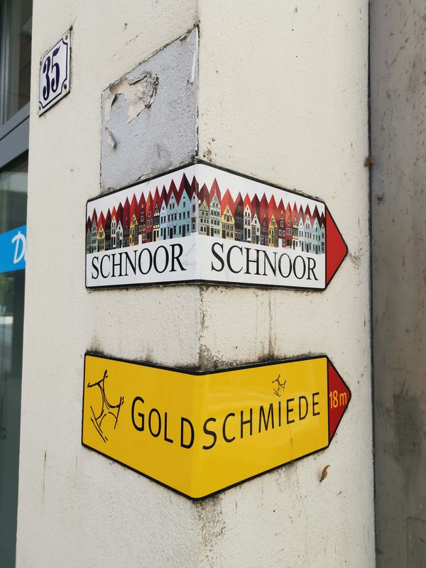 Bairro Schnoor em Bremen Alemanha