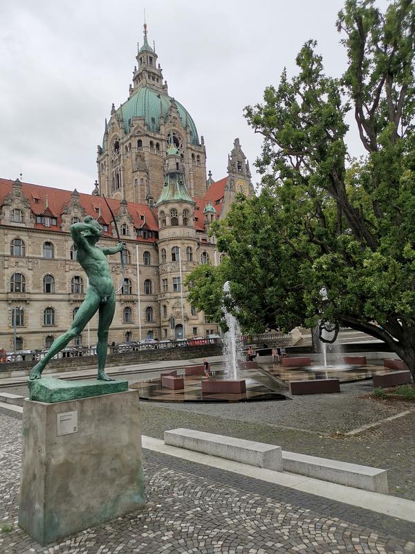 Neues Rathaus, o prédio novo da prefeitura de Hannover