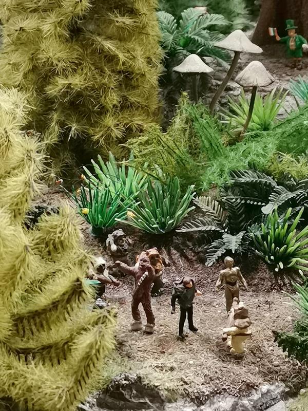 Star Wars no Miniatur-Wunderland em Hamburgo na Alemanha