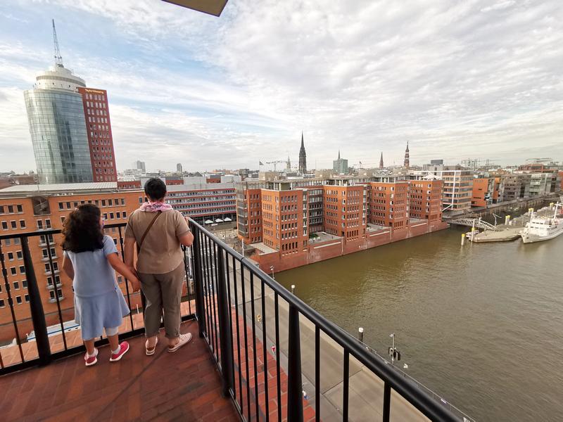 Mirante 360° da Elbphilharmonie Hamburg