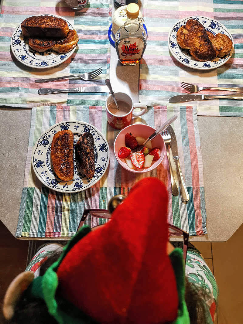 Receita de French Toast (ou mesmo Rabanada) | Lembranças de Natal