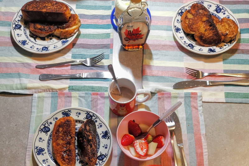 Receita de French Toast (ou mesmo Rabanada) | Lembranças de Natal