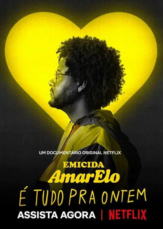 Top 10 filmes que assisti em 2020 (+ algumas mini séries) - Emicida AmarElo - É tudo para ontem