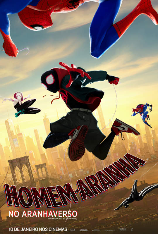 Top 10 filmes que assisti em 2020 (+ algumas mini séries) - Homem-aranha no aranhaverso