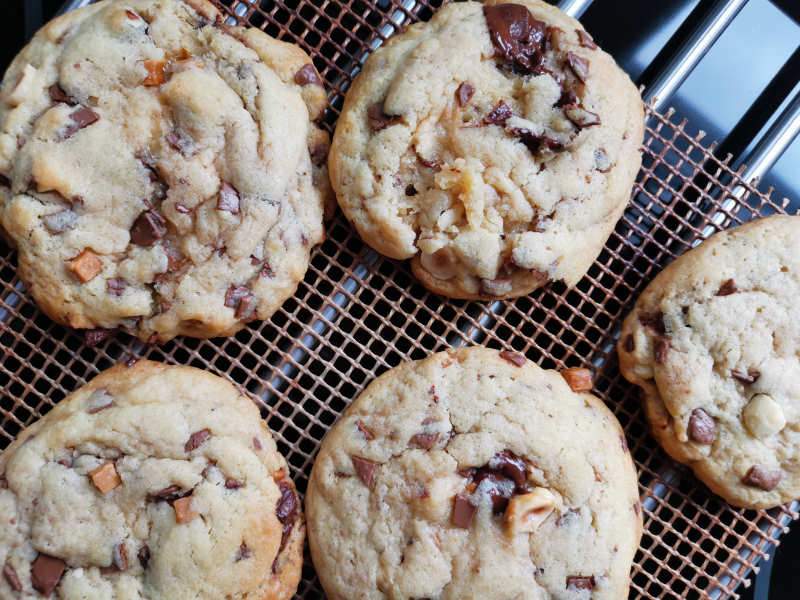 Receita de cookie de chocolate fofinho, fácil e gostoso | Lembranças dos EUA