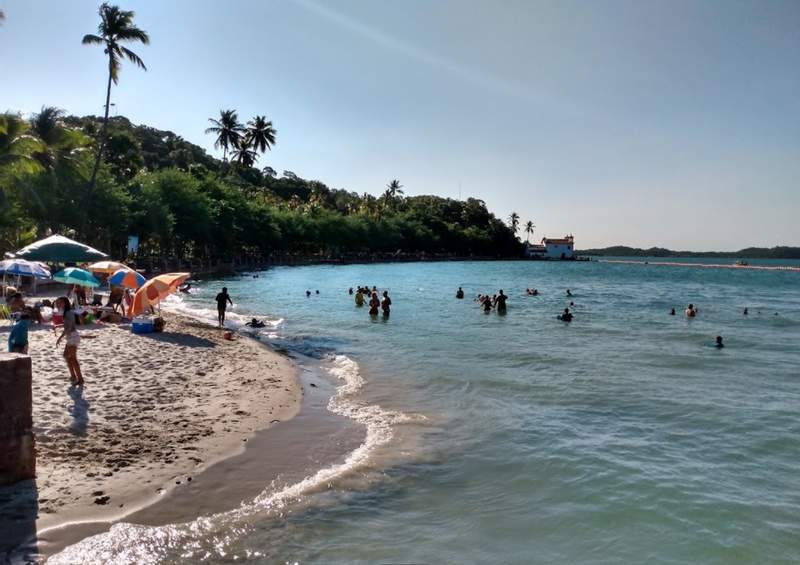 O que fazer na Ilha dos Frades na baía de Todos os Santos em Salvador na Bahia