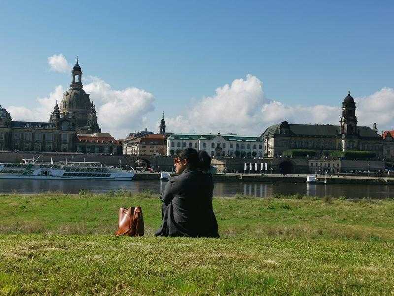 O que fazer em Dresden na Saxônia, Alemanha – Dicas de Viagem - local para foto do centro antigo de Dresden