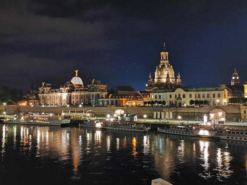 O que fazer em Dresden na Saxônia, Alemanha – Dicas de Viagem - Passeio noturno