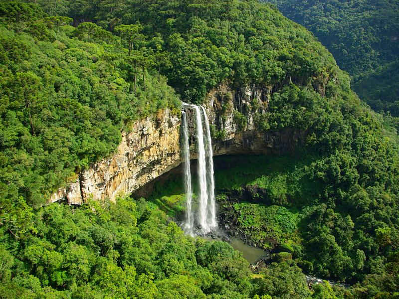 O que fazer em Canela Serra Gaúcha - Parque do Caracol