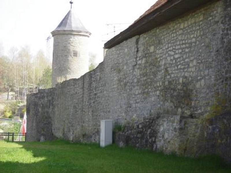 Stadtmauer - The city wall of Röttingen 