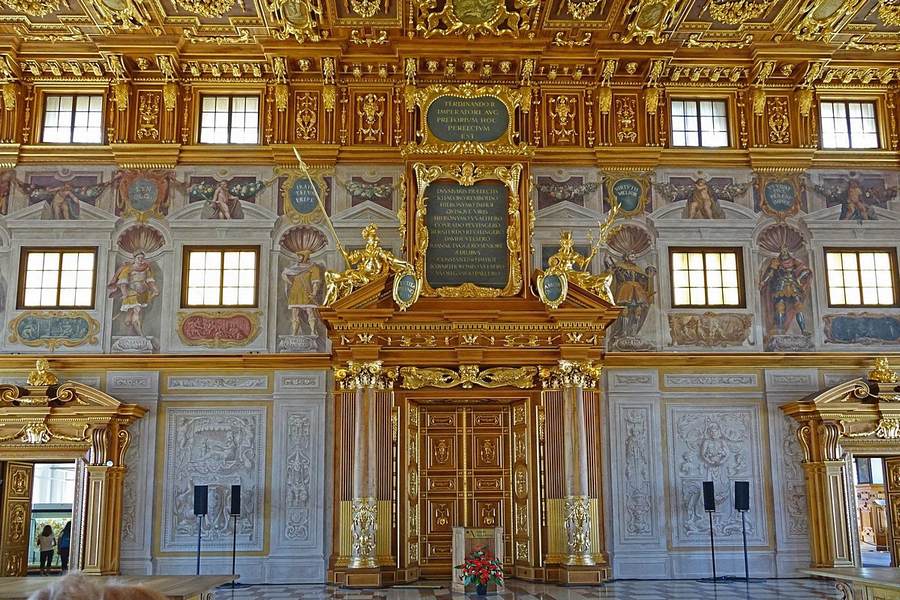 Augsburger Rathaus Goldener Saal (Salão dourado da Prefeitura)
