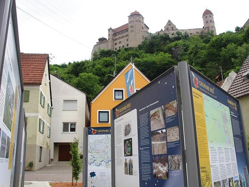 Geopark Ries Infostelle Harburg (Geopark Ries Harburg information point)
