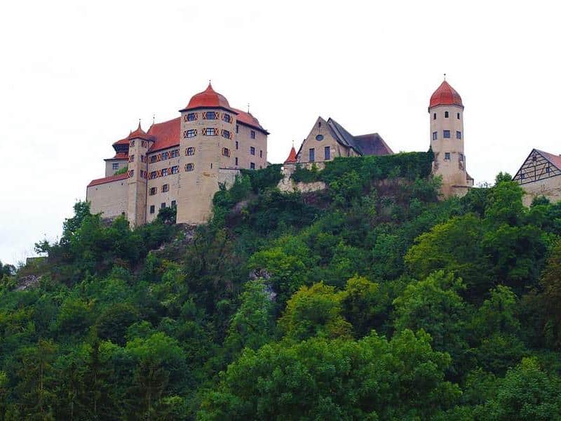 Castelo de Harburg na Alemanha