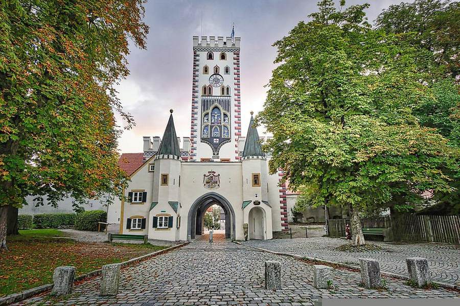 Bayertor (Bavarian Gate) in Landsberg am Lech
