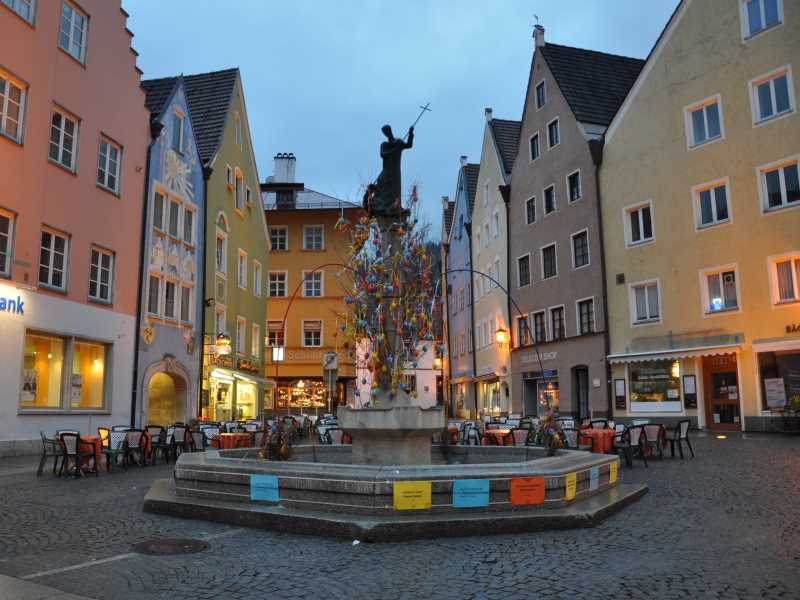 Historische Altstadt von Füssen (Cidade velha histórica de Füssen)