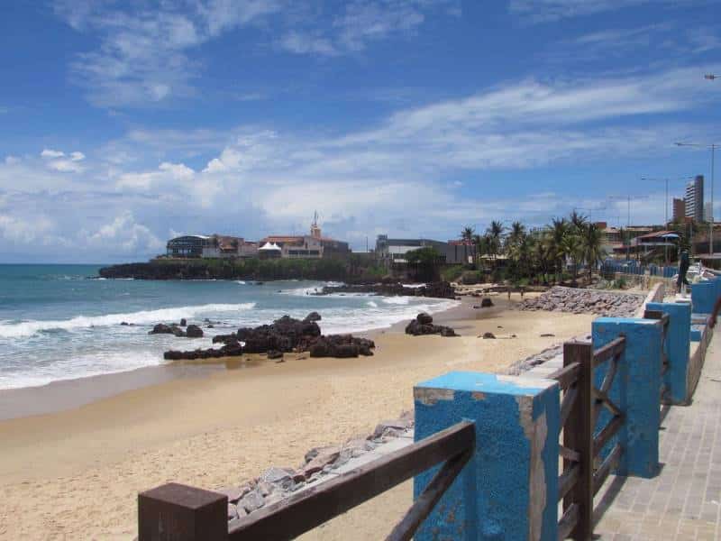 Praia dos Artistas em Natal no Rio Grande do Norte