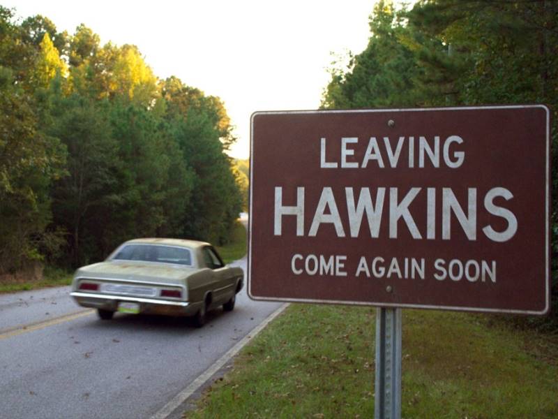 Leaving Hawkins? Comeback to Stranger Thingss.