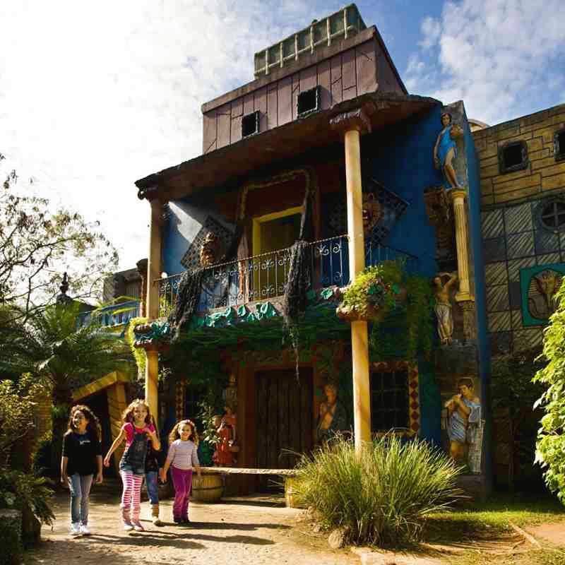 ENTREI NO PORTAL DA ESCURIDÃO ( Casa do terror Beto carreiro) 