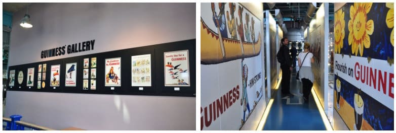 Guinness Storehouse, a Fábrica da Guinness em Dublin na Irlanda - Propagandas antigas